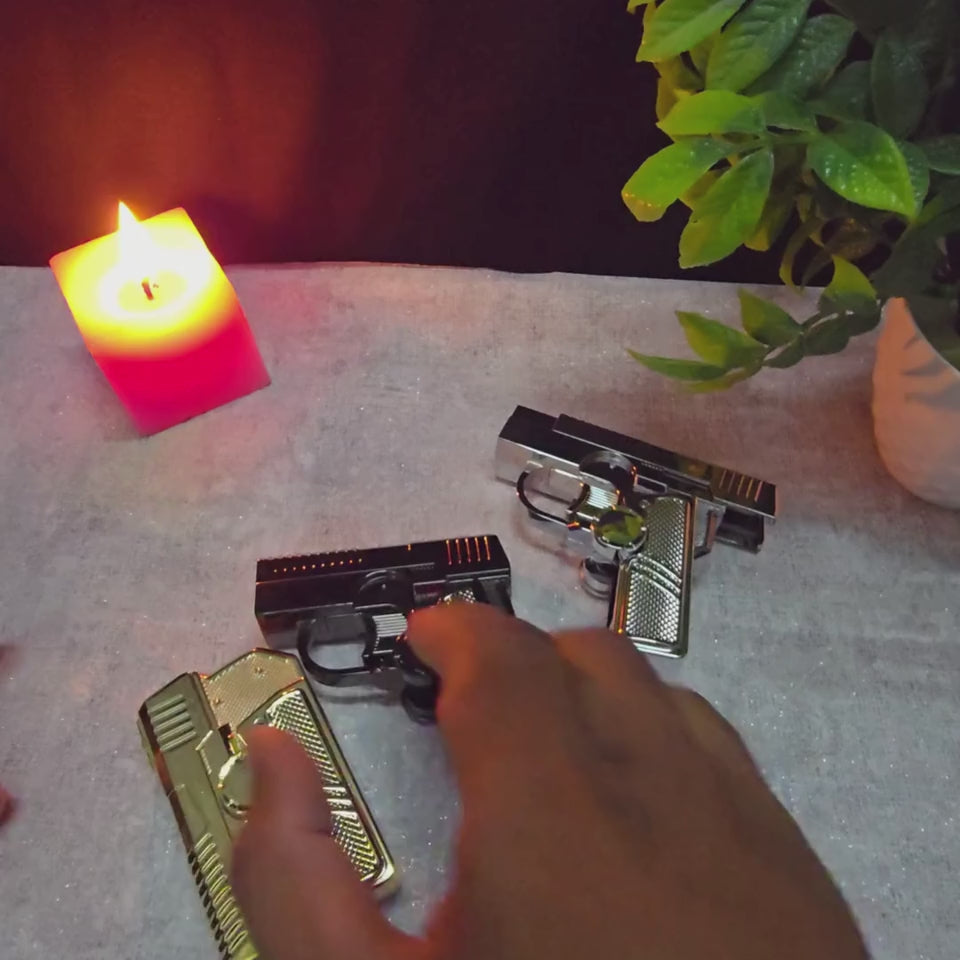 ALA FLAME HyperSpin TH65 Fidget Gadget Lighter – Folding Design